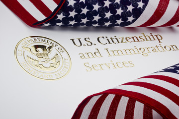 U.S. Department of Homeland Security Logo - obrazy, fototapety, plakaty