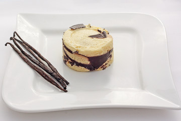Dessert à la vanille