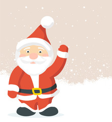 Weihnachtsmann, Schnee, Hintergrund