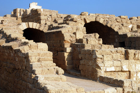 Old Caesarea in Israel
