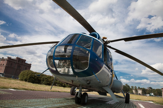 Russischer Hubschrauber Mi 8 - Rundflug