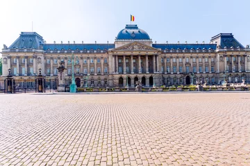 Selbstklebende Fototapete Brüssel Royal Castle of Laken, Brussels