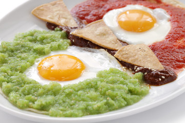 huevos divorciados, mexican cuisine