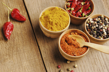 Four kinds of seasonings