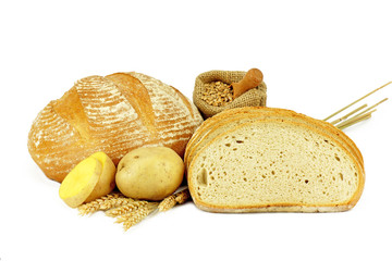 Tradycyjny chleb z ziemniakami