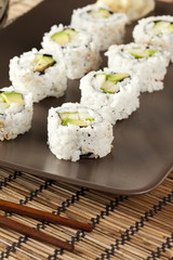 Fresh Homemade Sushi Roll