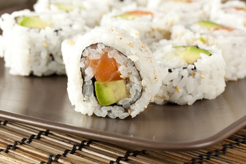 Fresh Homemade Sushi Roll