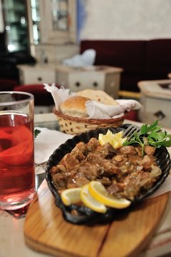 Setting The Table With The Bosnian / Turkish Food