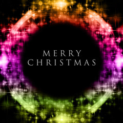 wonderful christmas background design illustration