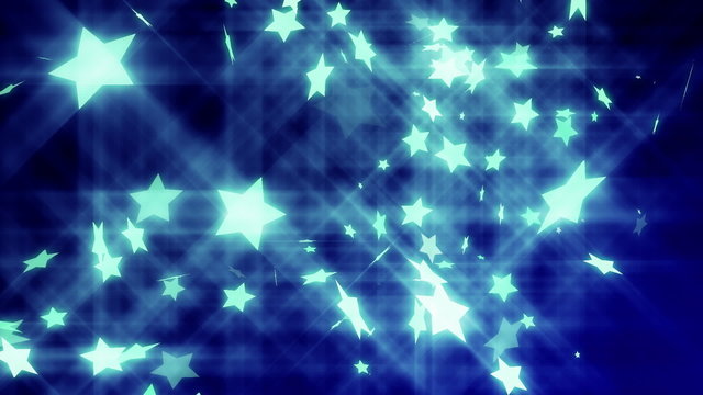 HD Looping Stars Animated Background