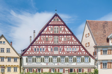 Fototapeta na wymiar Kielmeyer Dom w Esslingen am Neckar, Niemcy