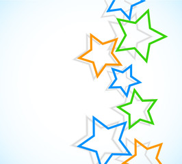 Background with stars