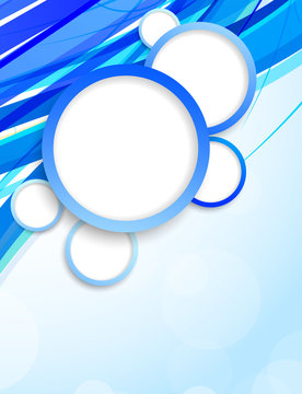 Background with circles