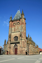 Obraz premium Collégiale Saint-Florent de Niederhaslach