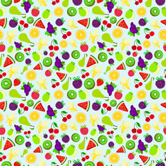 Fruit background texture bright colorful pattern
