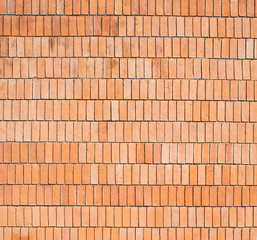 Background of vertical brick wall texture