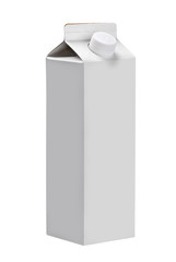 packaging the milk carton or juice