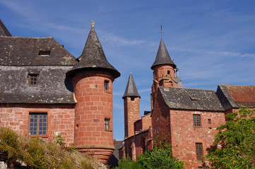 Fototapeta premium Collonges-la-Rouge