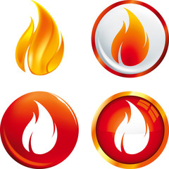 Flame icons