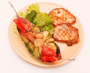 chicken with vegetables