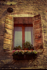 Fototapeta na wymiar Weneckie okno