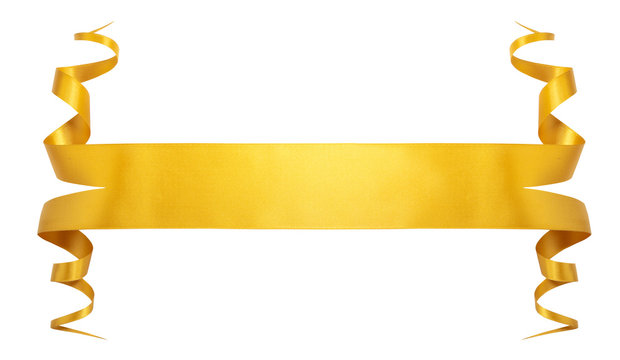Elegance gold ribbon