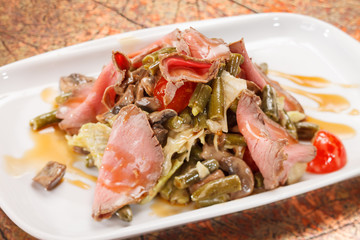 beef with vegetables