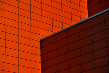 orange wall