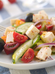 Fresh vegetable salad