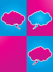 social media speech background