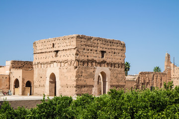 Fototapeta premium El Badi Palast, Marrakesch, Marokko