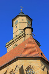 Fototapeta na wymiar Volkach: Kościół św Bartłomieja (Frankonia, Bawaria)