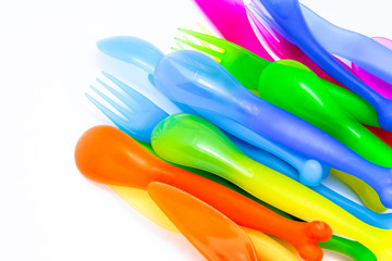 Plastic cutlery