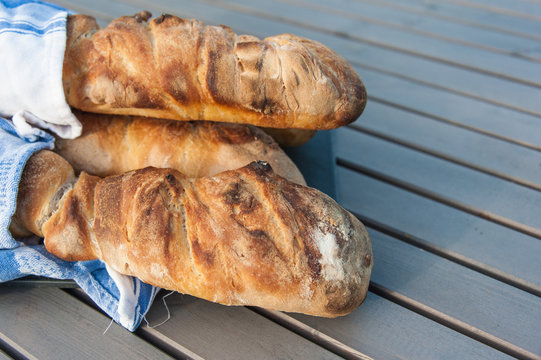 Homemade bread