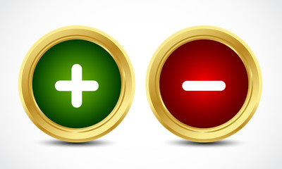 Obraz premium Plus Minus