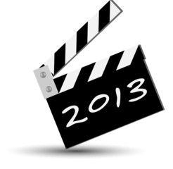 blackboard  new  year 2013