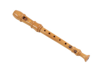 wooden recorder
