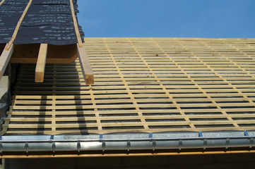 détail de toiture