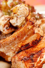 grilled ribs
