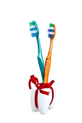 Gift toothbrushes