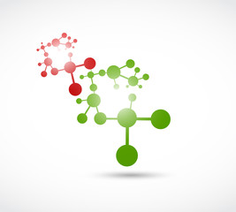 illustration dna molecule - 46148591