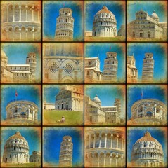 Collage - Pisa, Tuscany - Italy