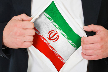 The Iranian flag