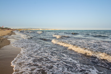 Beach in Hammamet, Tunisia