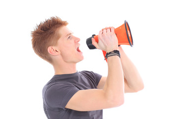 successful mature business man with hands