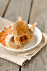 Pumpkin Pie Popsicles