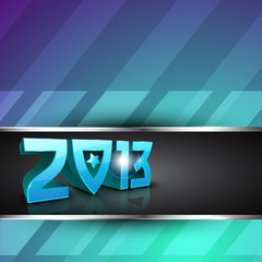 2013 Happy New Year background. EPS 10