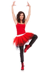 ballerina in a pirouette position © Viorel Sima