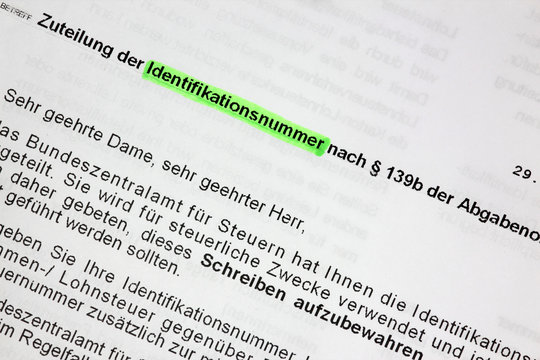 Identifikationsnummer