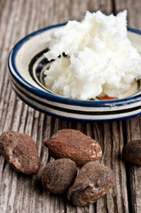 Shea butter and nuts
